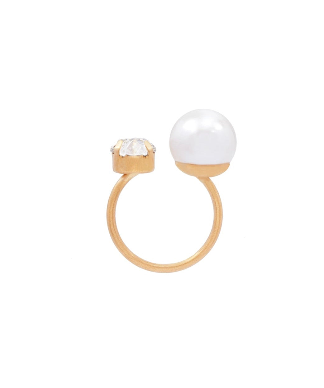 Ring Pearl Clear Cryst